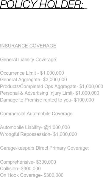 Insurance